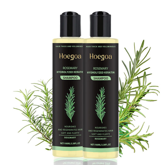 **100ml Natural Rosemary Hair Shampoo – Scalp Nourishing & Moisturizing Care**