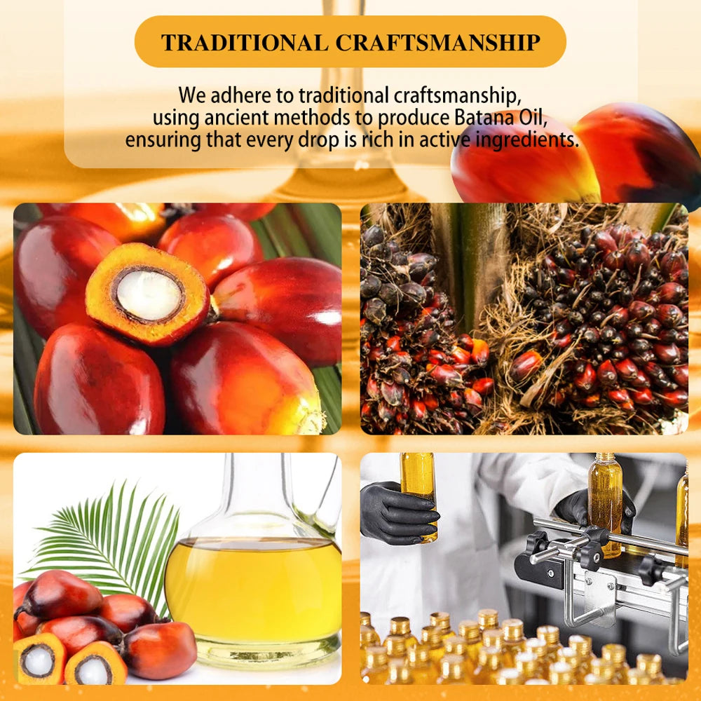 **100% Natural Batana Oil Hair Mask – Deep Conditioning & Nourishing Treatment**