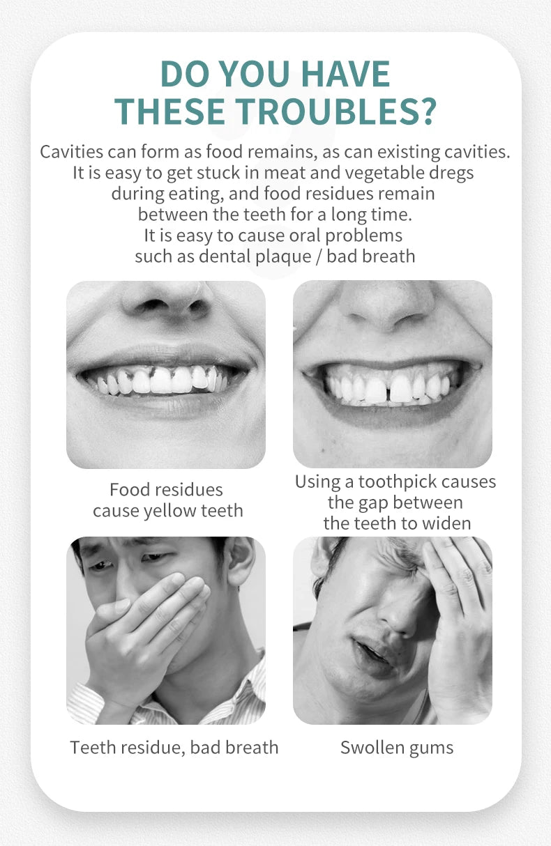 **Interdental Floss Picks – Deep Cleaning & Daily Oral Care Tool**