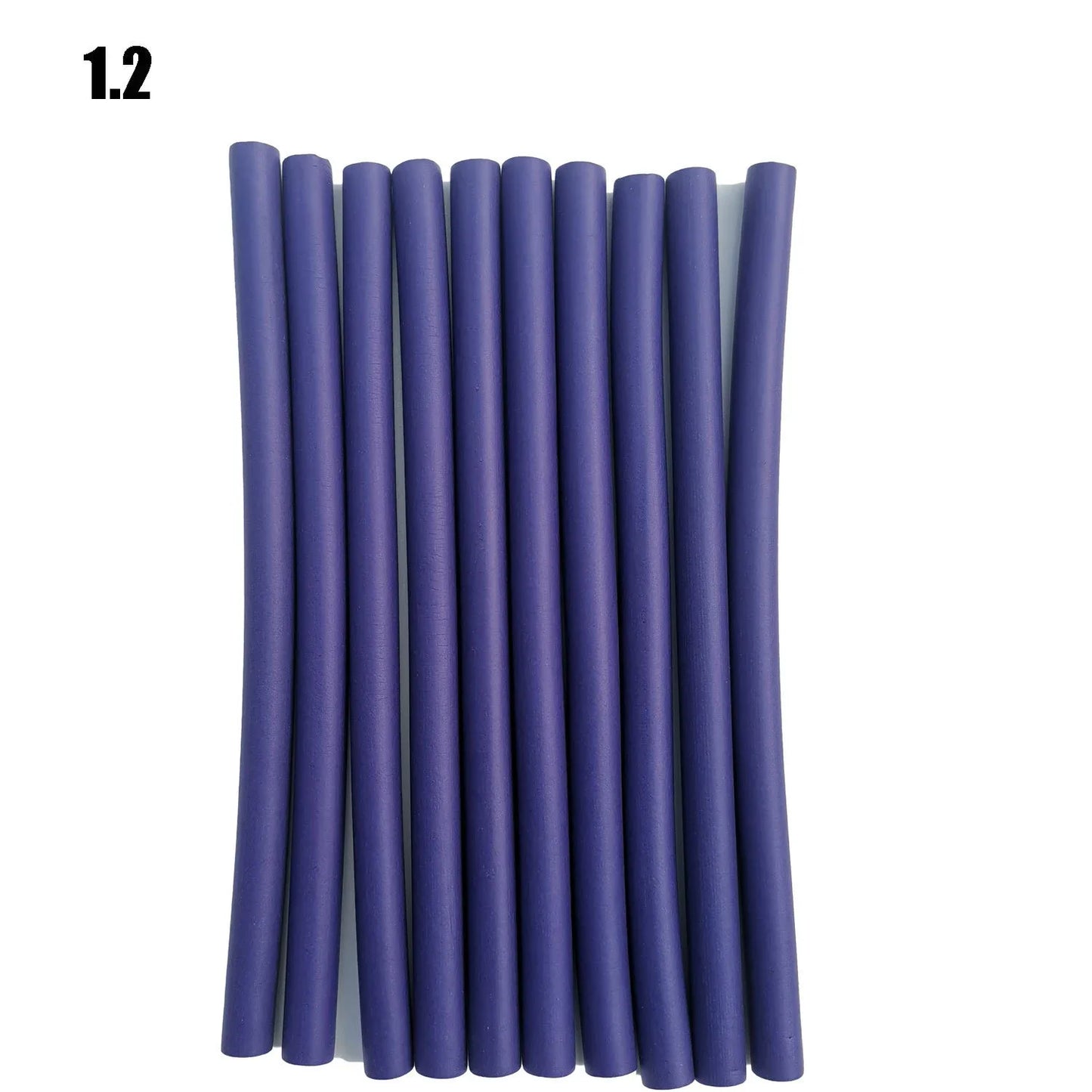 **10PCS Heatless Curling Rods – Soft Foam Bendy Hair Curlers**