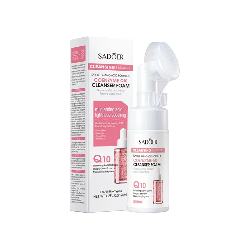 **Hydrating Facial Cleansing Foam – Gentle Face Wash & Massage**