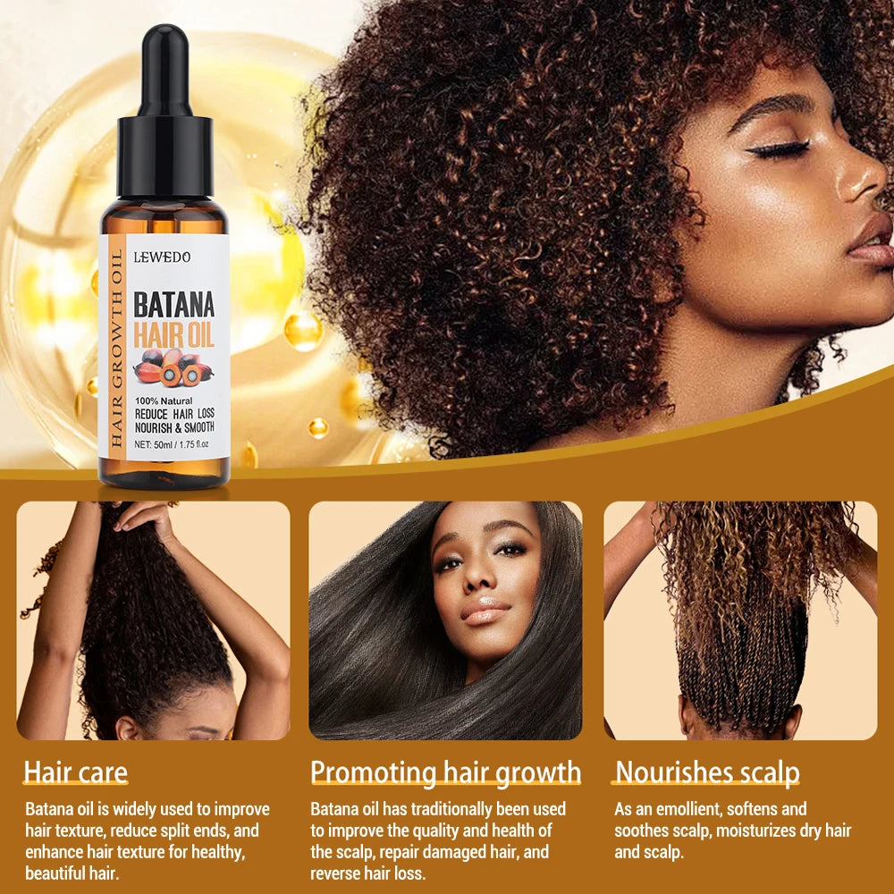 **100% Natural Batana Oil Hair Mask – Deep Conditioning & Nourishing Treatment**