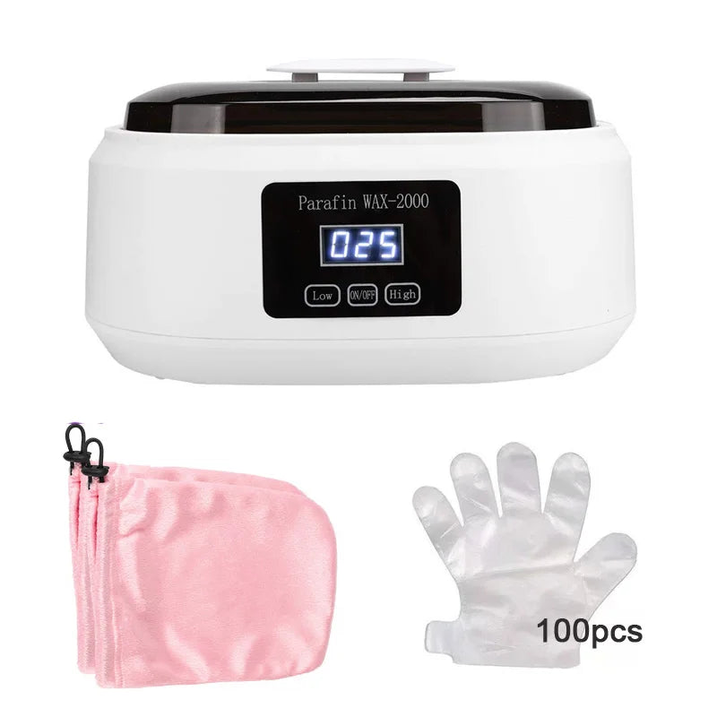 **Paraffin Wax Bath Warmer – Hand & Foot Spa Moisturizing Kit**