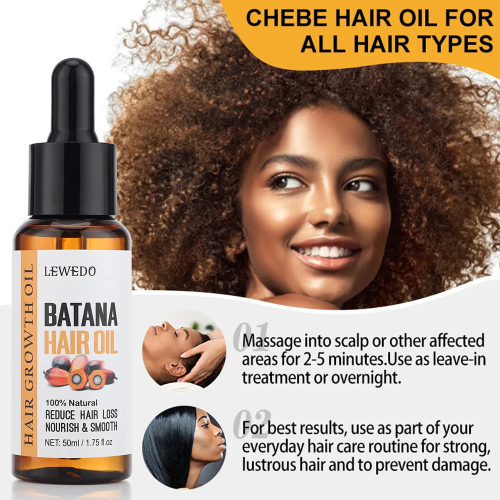 **100% Natural Batana Oil Hair Mask – Deep Conditioning & Nourishing Treatment**