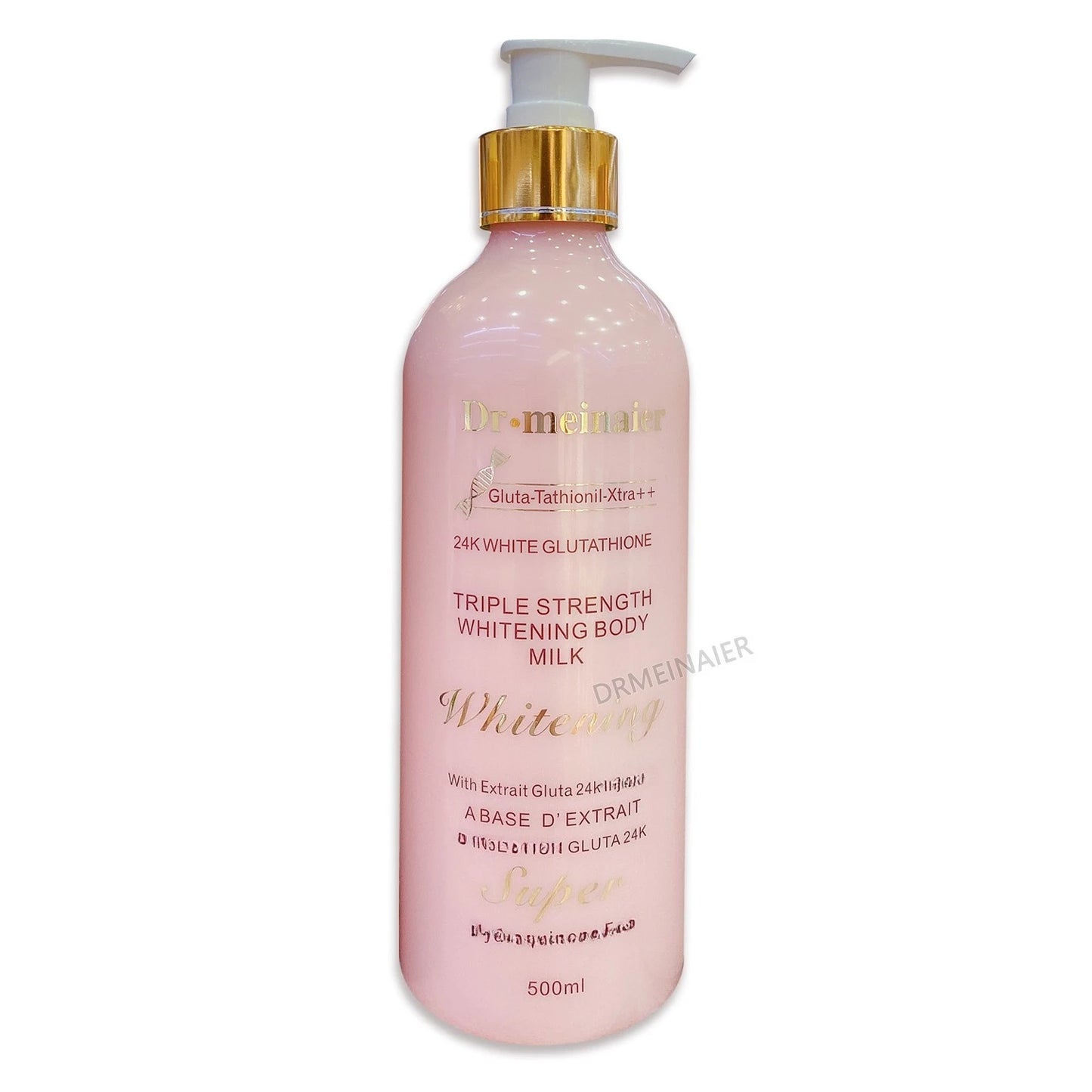 **24K Gold Glutathione Body Lotion – Brightening & Hydrating Care**