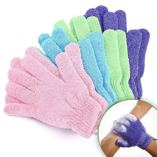**Exfoliating Bath Gloves – Double-Sided Body Scrub & Spa Gloves**