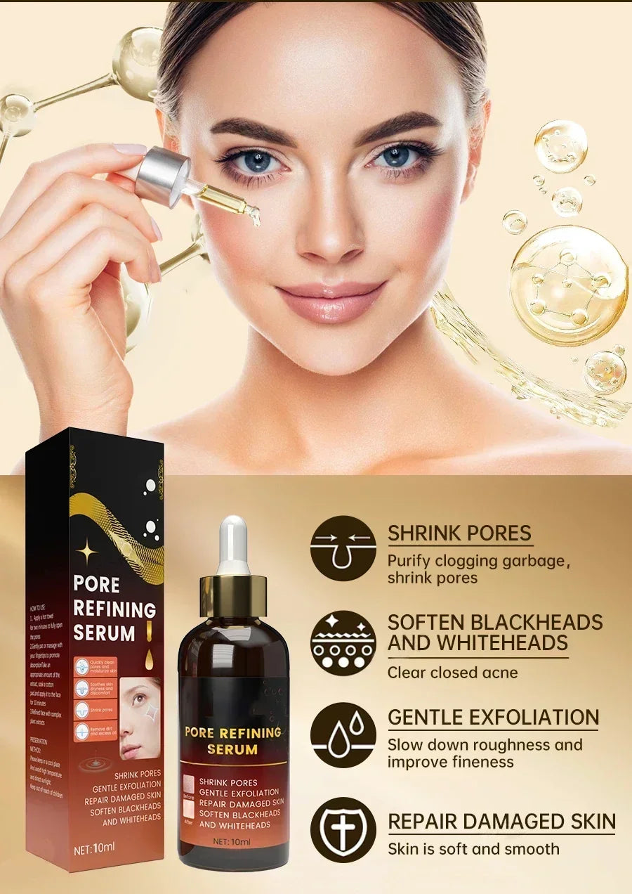 **Pore Refining Face Serum – Oil Control, Hydration & Skin Smoothing Care**