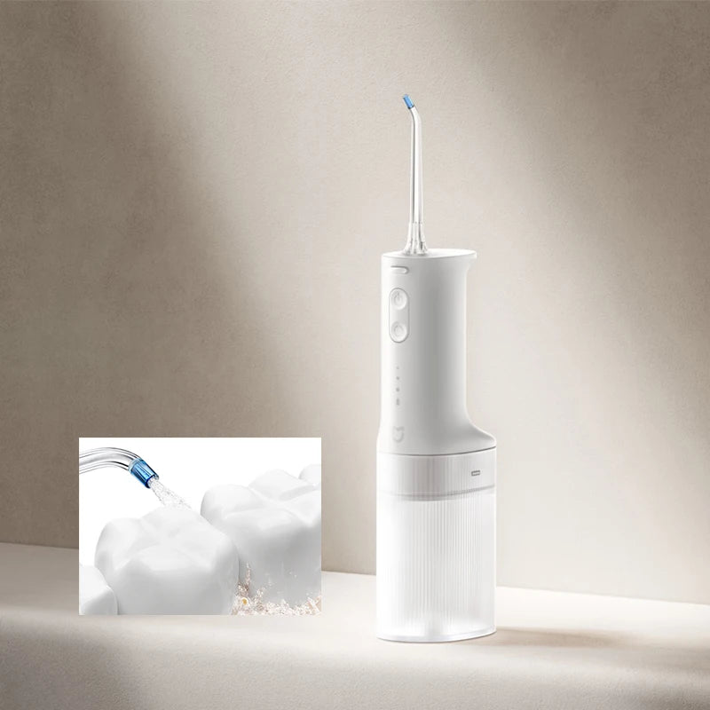 **Xiaomi Mijia Oral Irrigator 2 – Portable Water Flosser, 3 Modes & 2 Nozzles**
