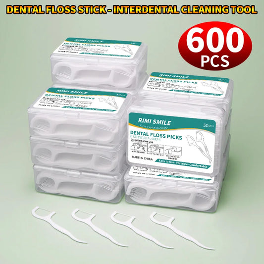 **Interdental Floss Picks – Deep Cleaning & Daily Oral Care Tool**