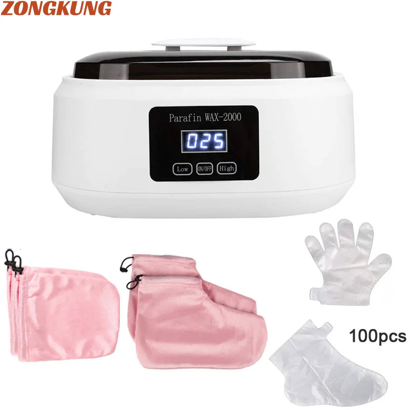 **Paraffin Wax Bath Warmer – Hand & Foot Spa Moisturizing Kit**