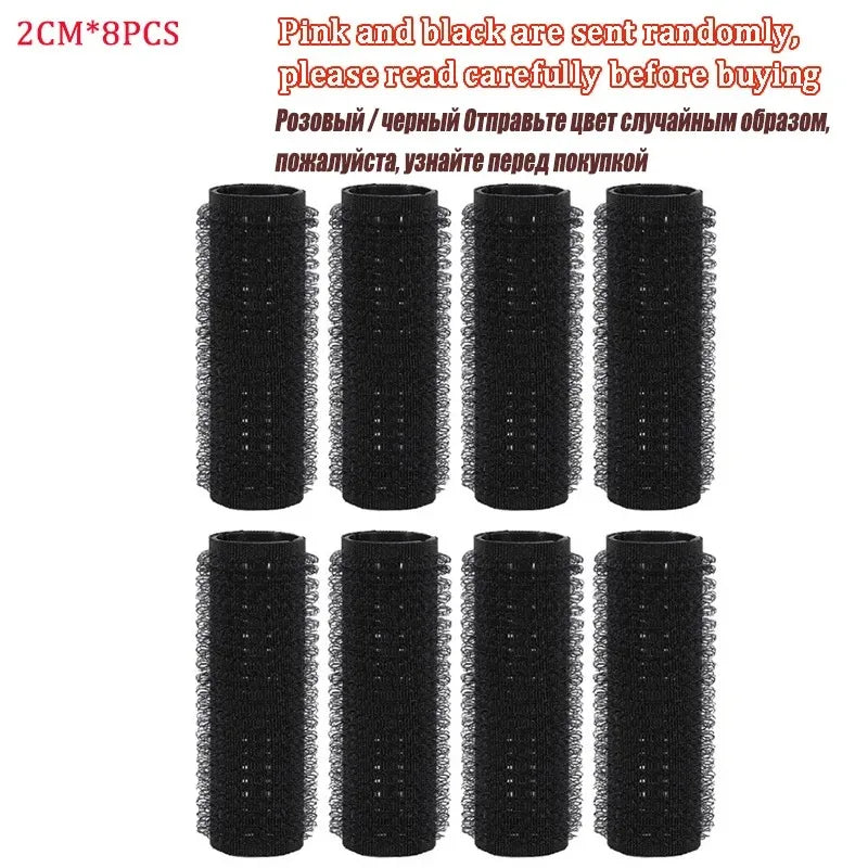 **4–8PCS No-Heat Hair Rollers – Self-Grip Curlers for Volume & Styling**
