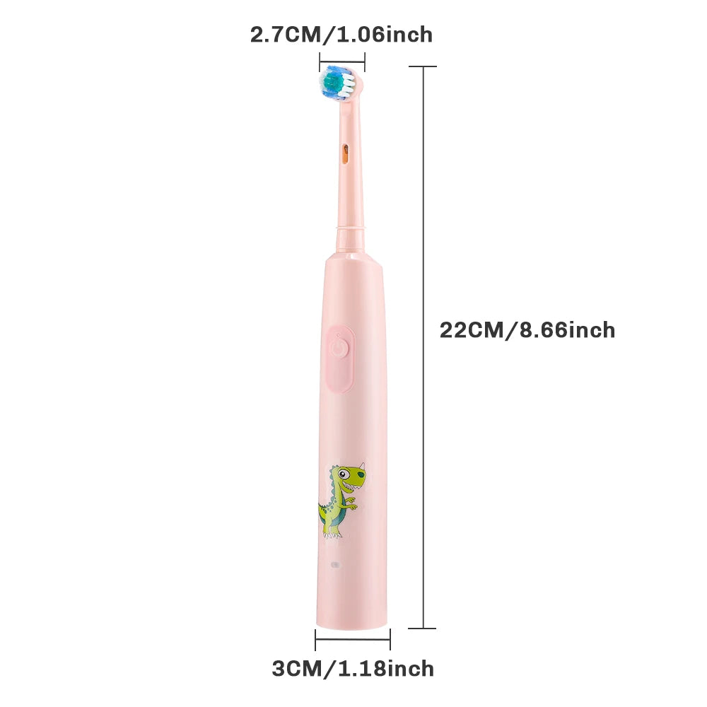 **Smart Rotating Electric Toothbrush – 5 Modes, 4 Brush Heads & Rechargeable Design**