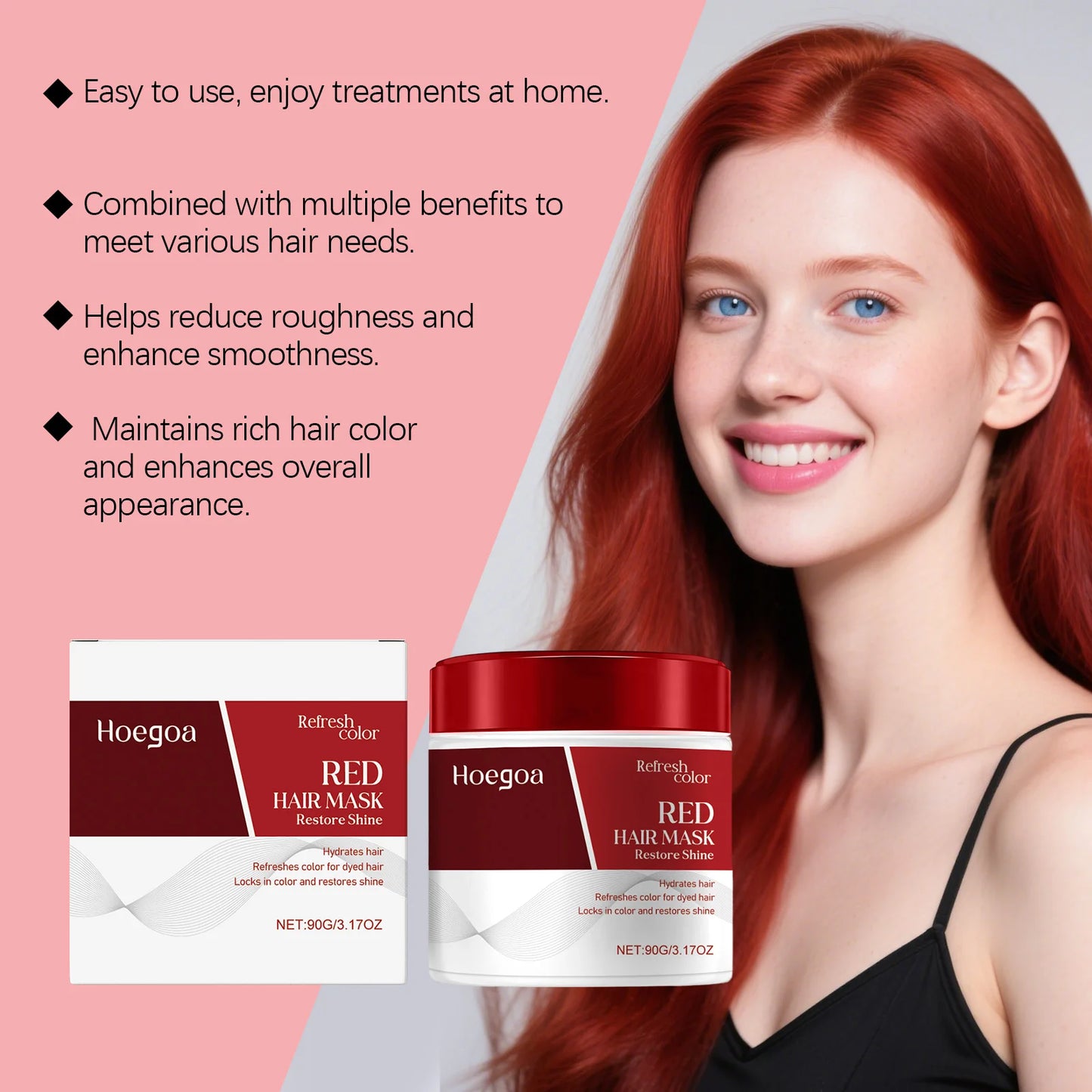 \**Color Boosting Hair Mask – Hydrating Color-Depositing Conditioner**