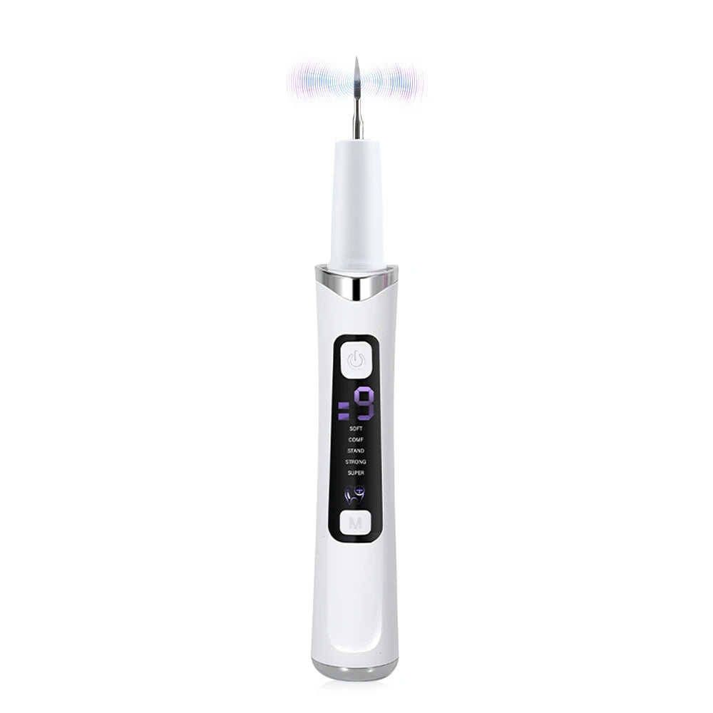 **Ultrasonic Dental Scaler – Electric Tartar, Plaque & Stain Remover**
