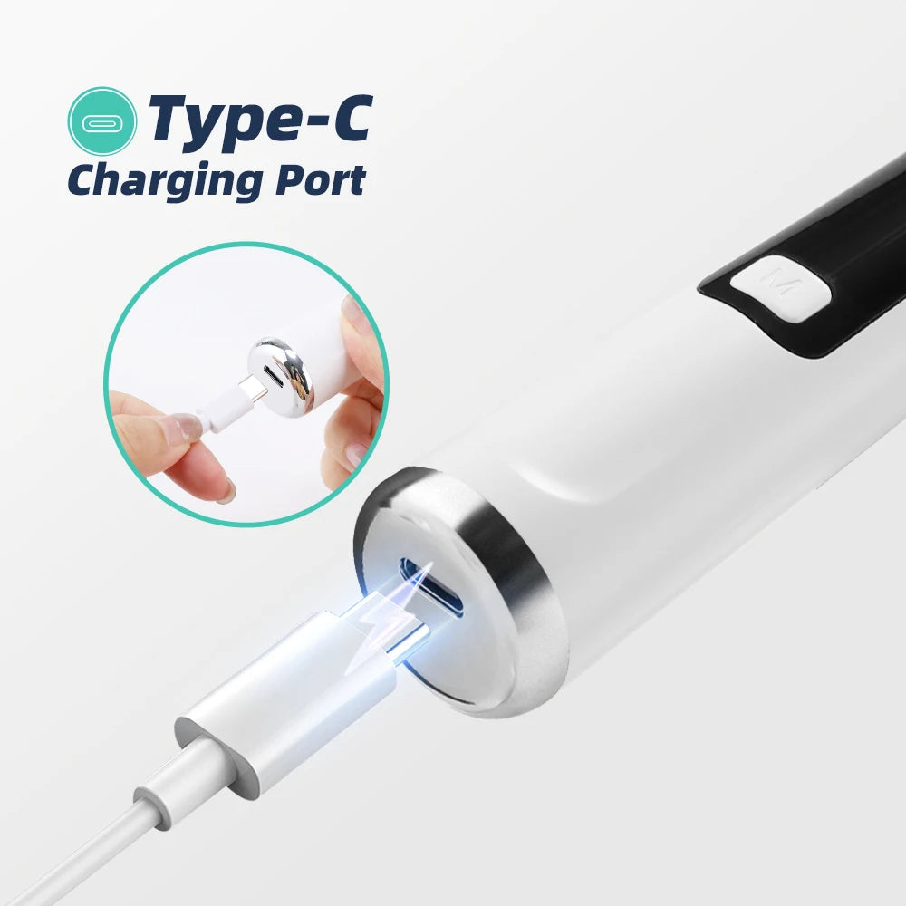 **Ultrasonic Dental Scaler – Electric Tartar, Plaque & Stain Remover**