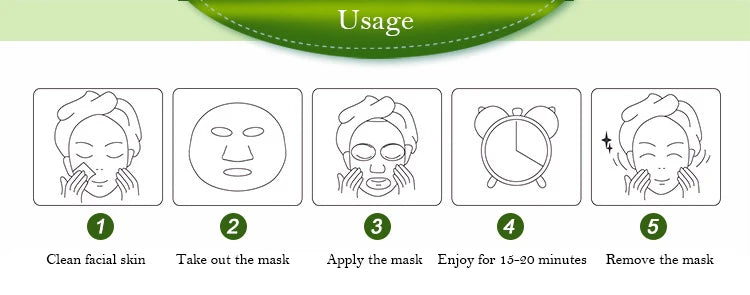 **30PCS Fresh Fruit Facial Masks – Hydrating & Firming Skincare**