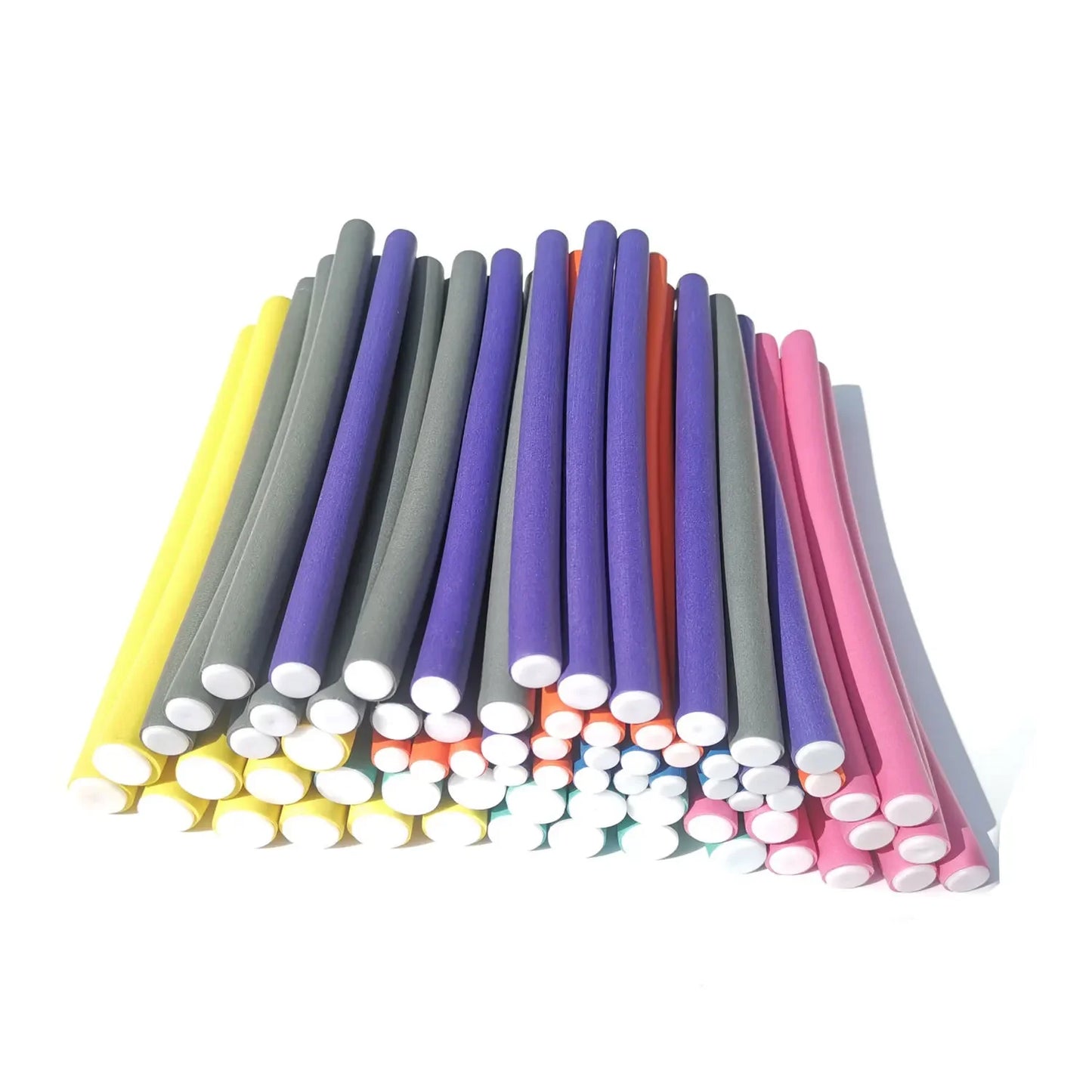 **10PCS Heatless Curling Rods – Soft Foam Bendy Hair Curlers**