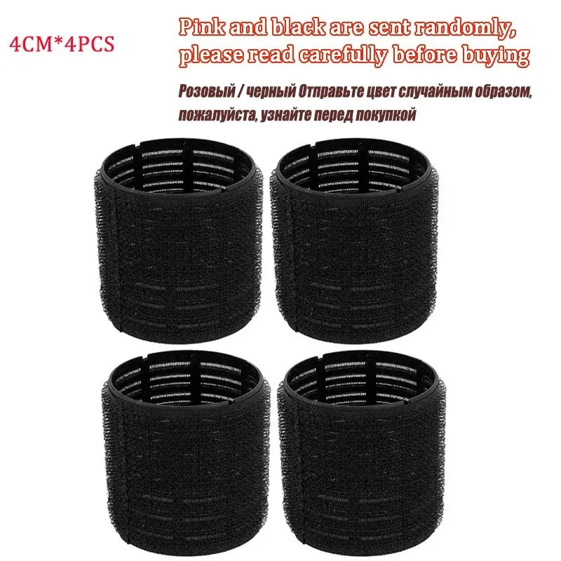 **4–8PCS No-Heat Hair Rollers – Self-Grip Curlers for Volume & Styling**