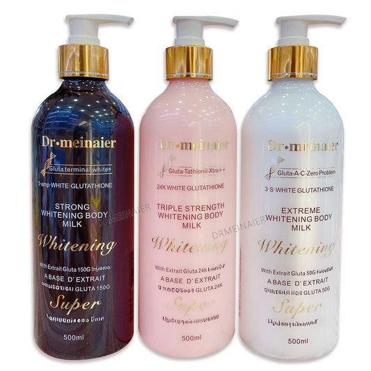 **24K Gold Glutathione Body Lotion – Brightening & Hydrating Care**