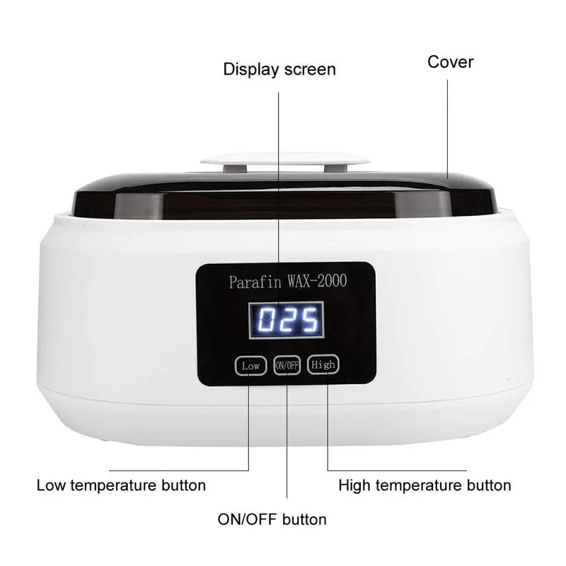 **Paraffin Wax Bath Warmer – Hand & Foot Spa Moisturizing Kit**