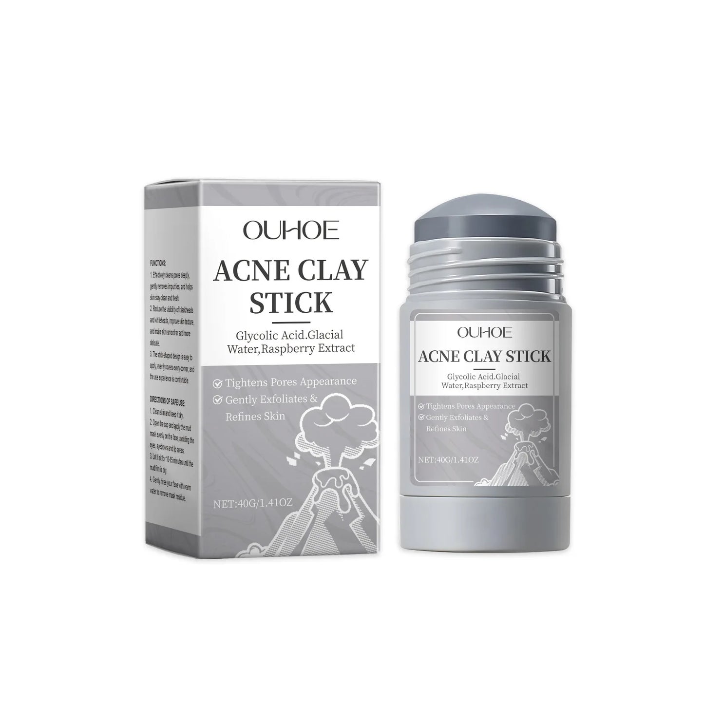 NaturaBloom Deep Cleanse Clay Mask — Pore Purifying & Brightening