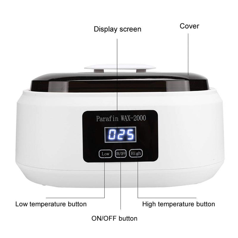 **Paraffin Wax Bath Warmer – Hand & Foot Spa Moisturizing Kit**