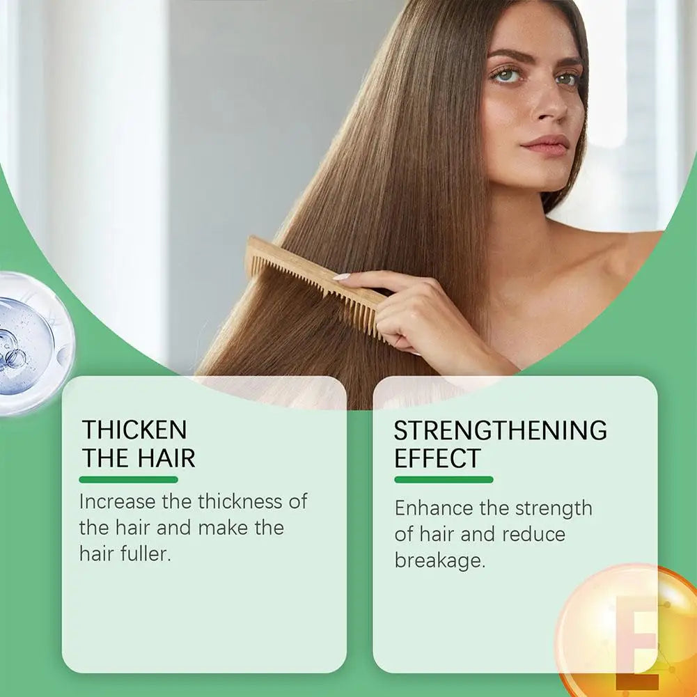 **100ml Natural Rosemary Hair Shampoo – Scalp Nourishing & Moisturizing Care**