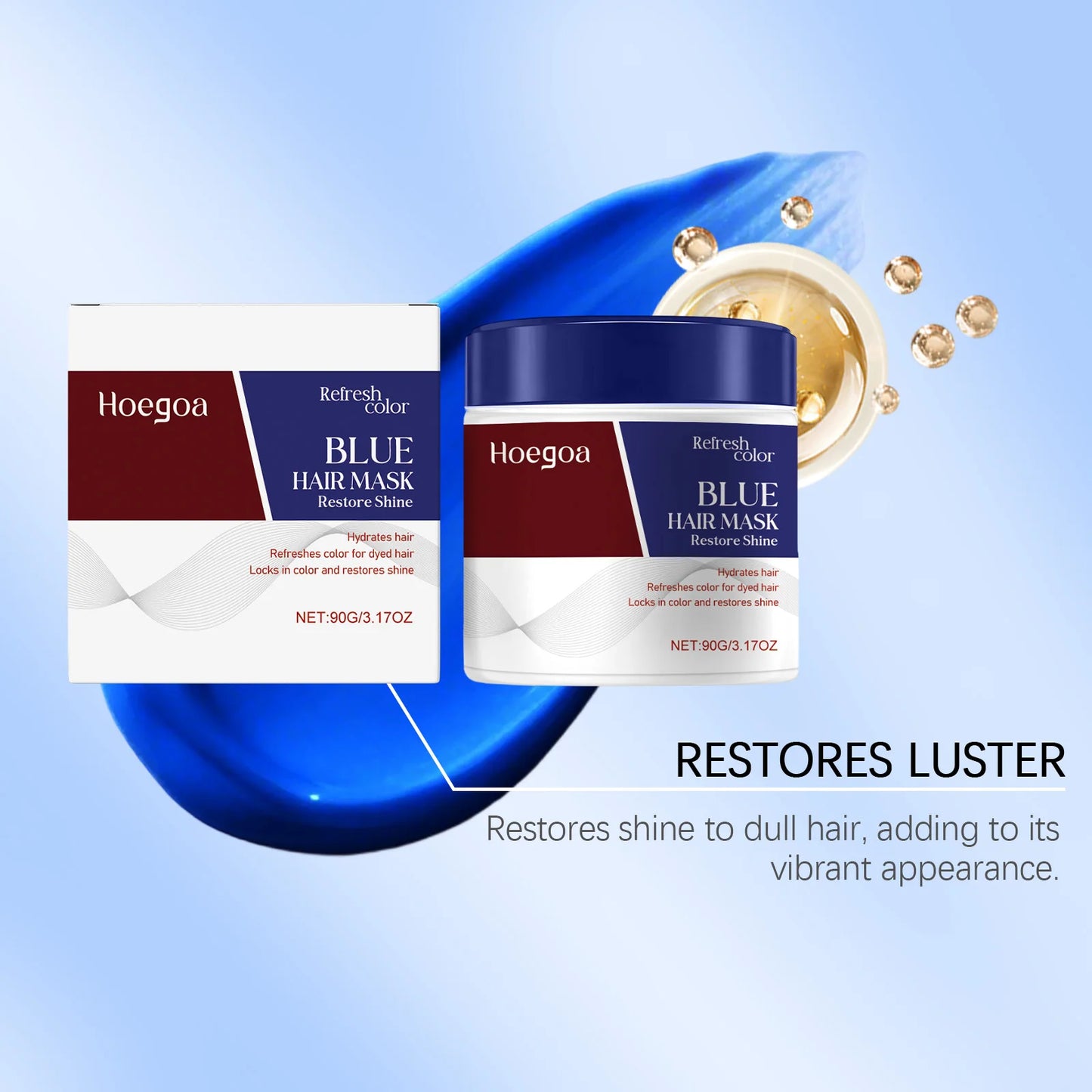 \**Color Boosting Hair Mask – Hydrating Color-Depositing Conditioner**
