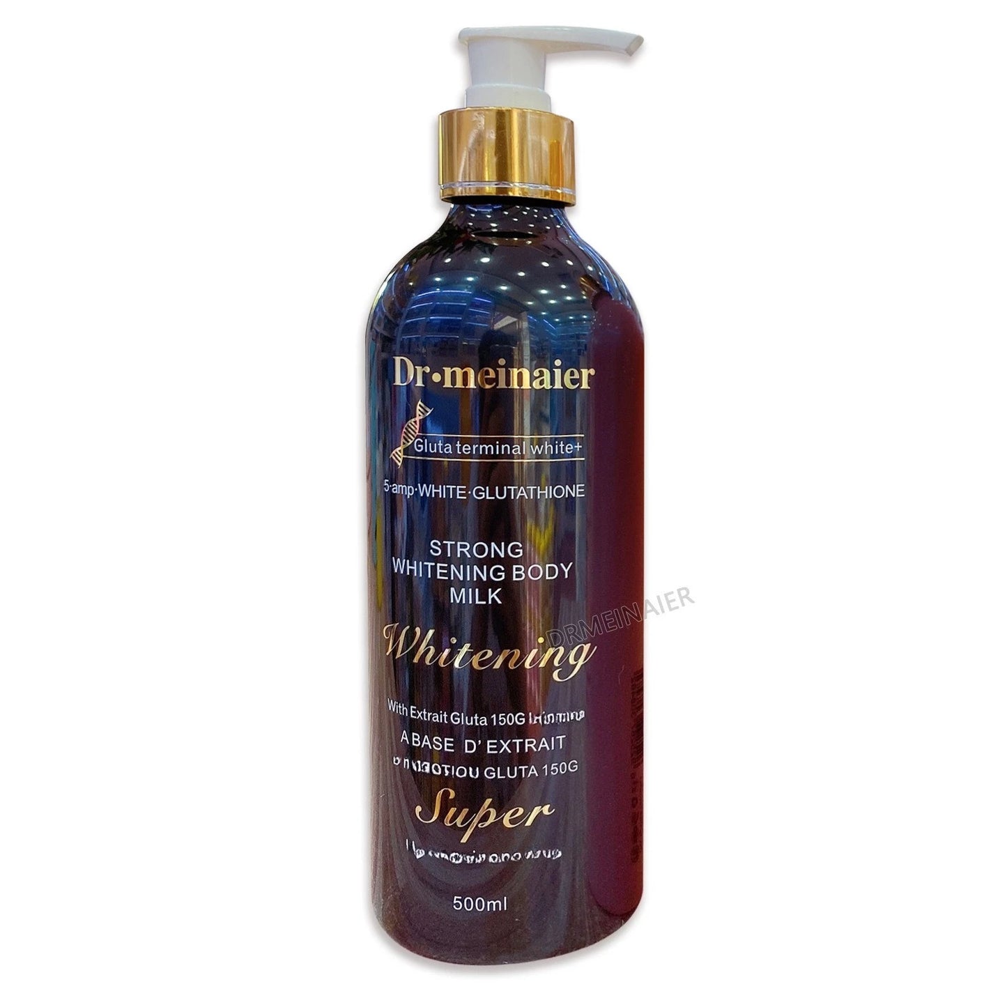 **24K Gold Glutathione Body Lotion – Brightening & Hydrating Care**