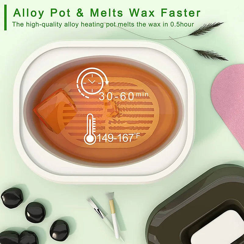 **Paraffin Wax Bath Warmer – Hand & Foot Spa Moisturizing Kit**